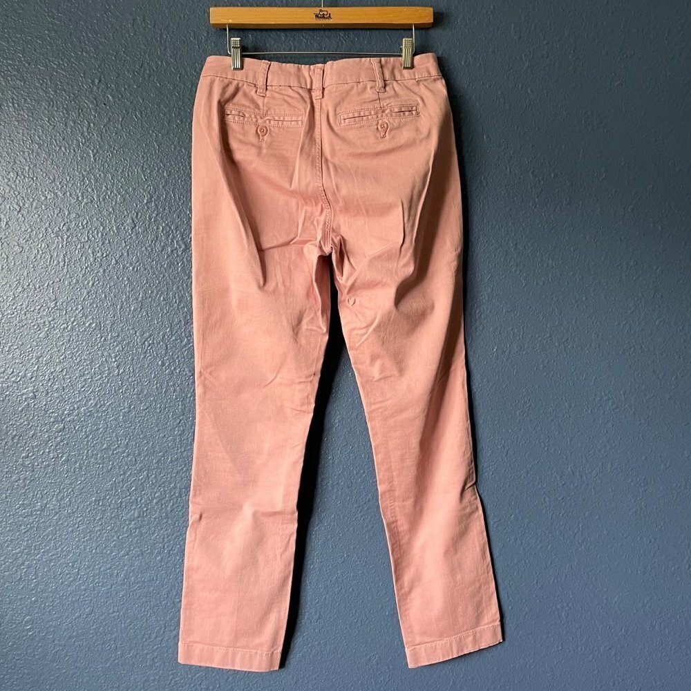 J. Crew Slim Broken-In Boyfriend Pink High Rise Jeans Women's Size 26 Tall - Picture 10 of 10